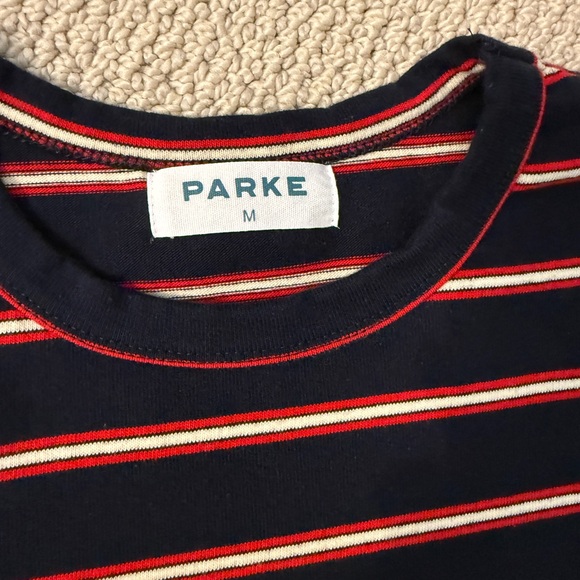 Parke Long Sleeve Cotton Shirt - Size Medium - Picture 6 of 7